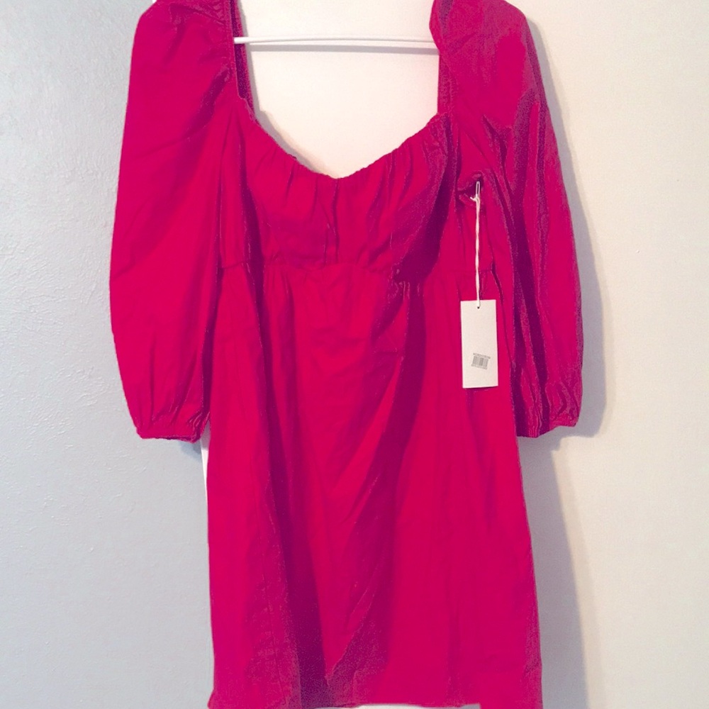 Corvette Pink Dress Brand reformation